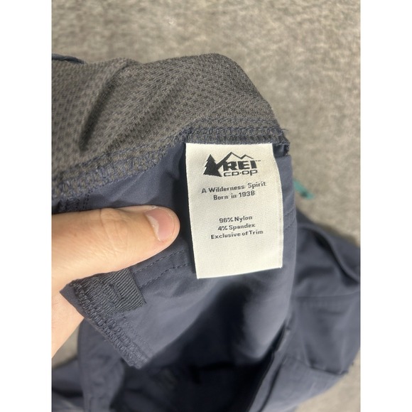 REI Co-Op Trailmade Pants Mens 34x30 Blue Water Repel Quick Dry Stretch Hiking - Picture 7 of 11